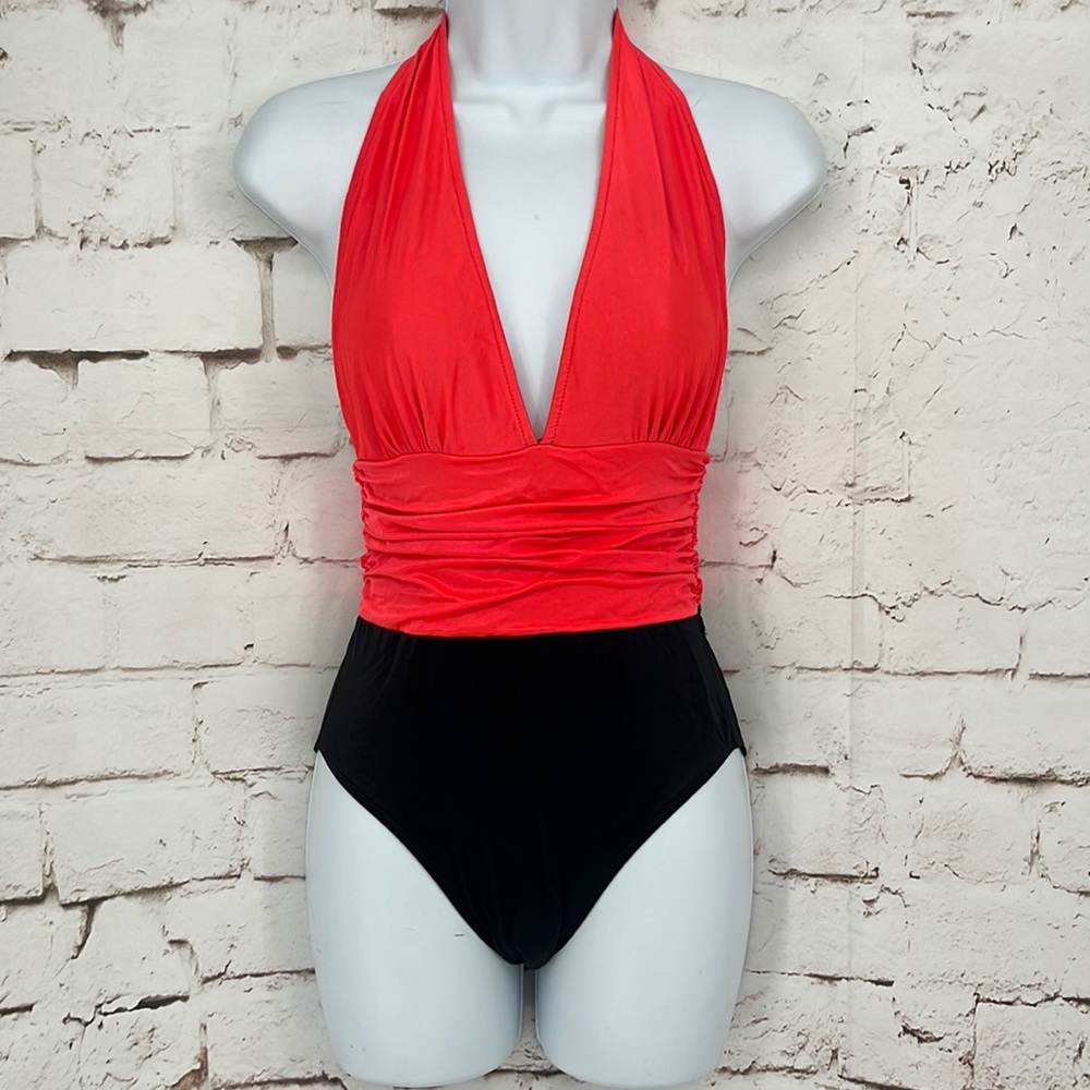 ✨VINTAGE✨Sergio Valente Halter Swimsuit, Size S